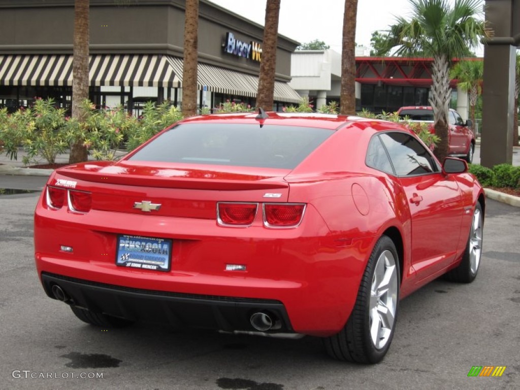 2010 Camaro SS Coupe - Victory Red / Black photo #7