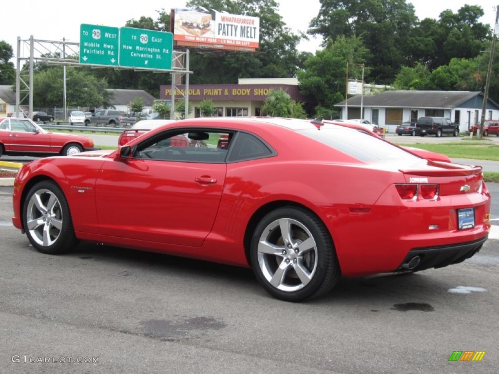 2010 Camaro SS Coupe - Victory Red / Black photo #10