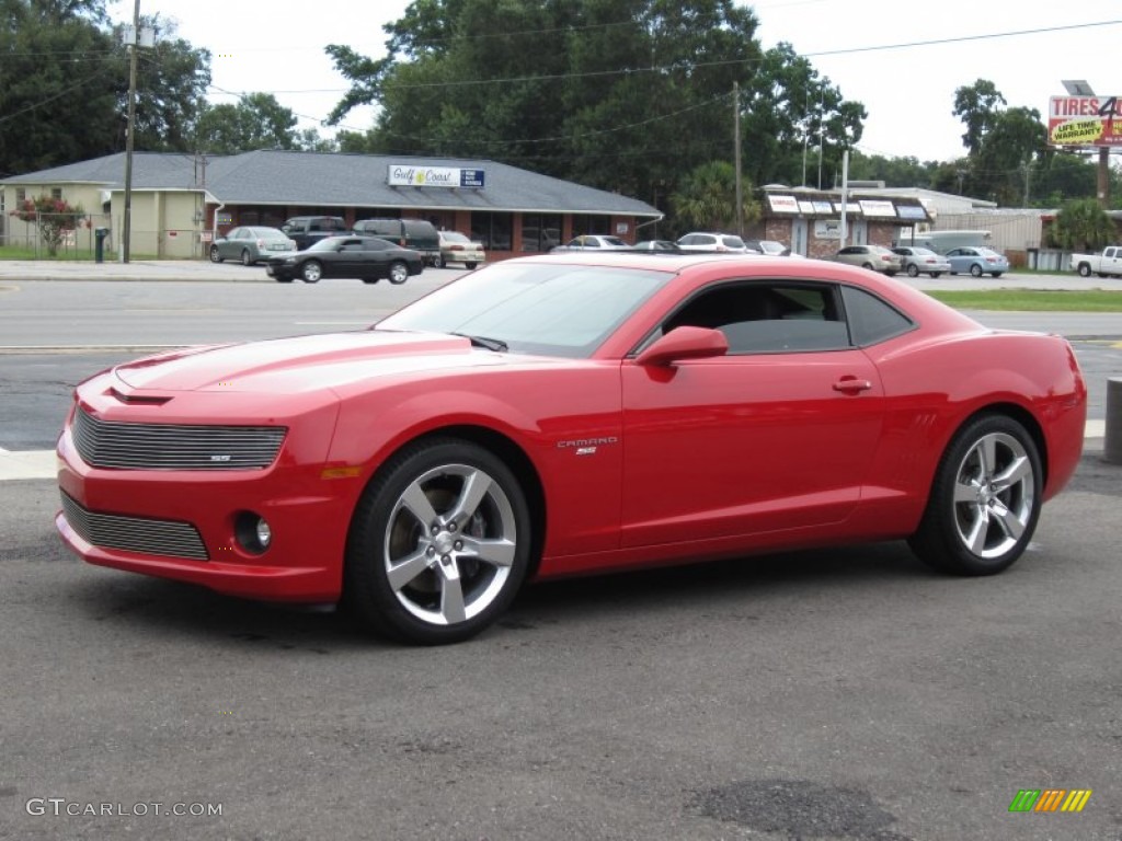 2010 Camaro SS Coupe - Victory Red / Black photo #12