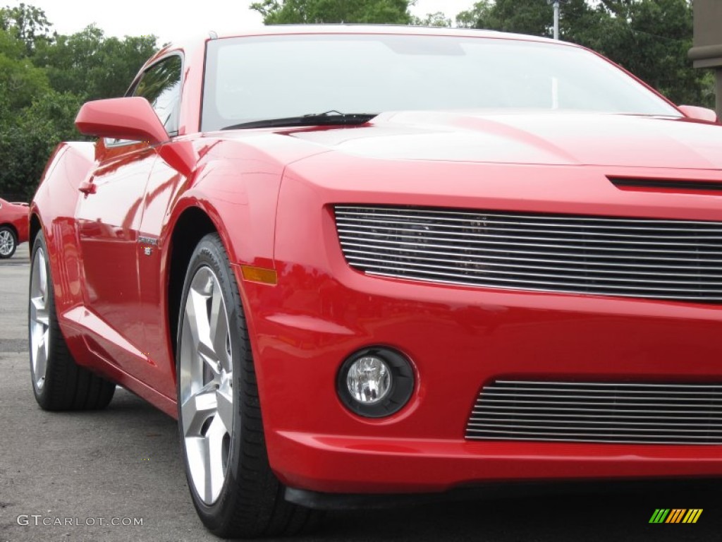 2010 Camaro SS Coupe - Victory Red / Black photo #14