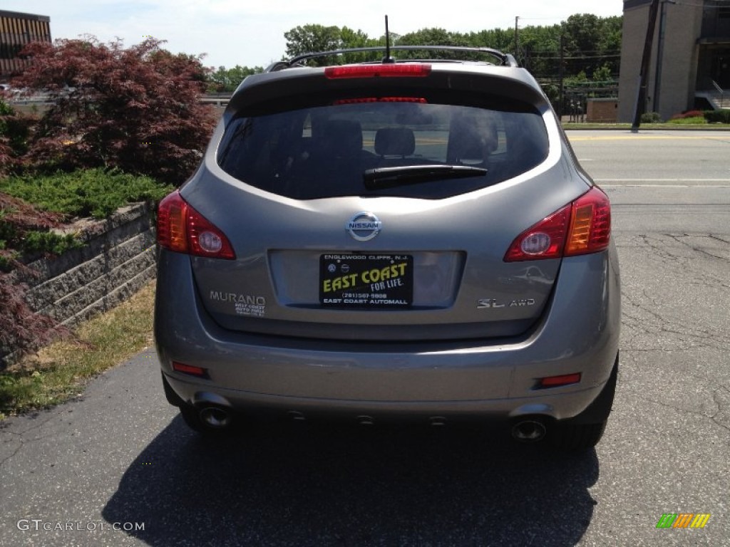 2010 Murano SL AWD - Platinum Graphite Metallic / Black photo #5