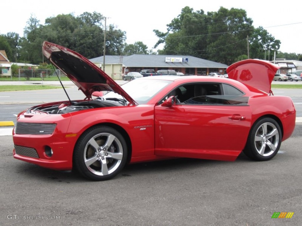 2010 Camaro SS Coupe - Victory Red / Black photo #25
