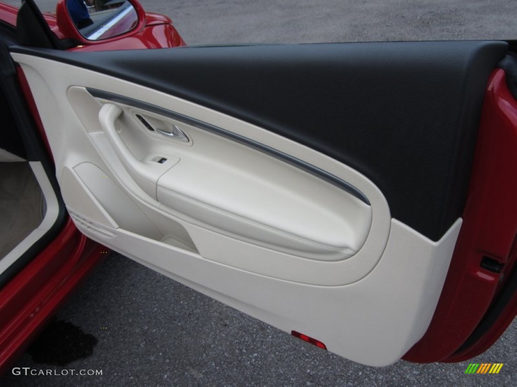 2008 Volkswagen Eos 2.0T Cornsilk Beige Door Panel Photo #67760230