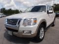 2010 White Platinum Tri-Coat Ford Explorer Eddie Bauer  photo #14