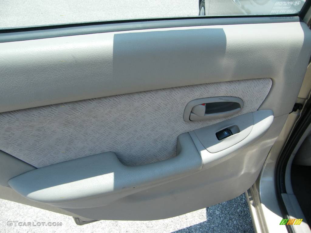 2006 Elantra GLS Sedan - Champagne Beige / Gray photo #23