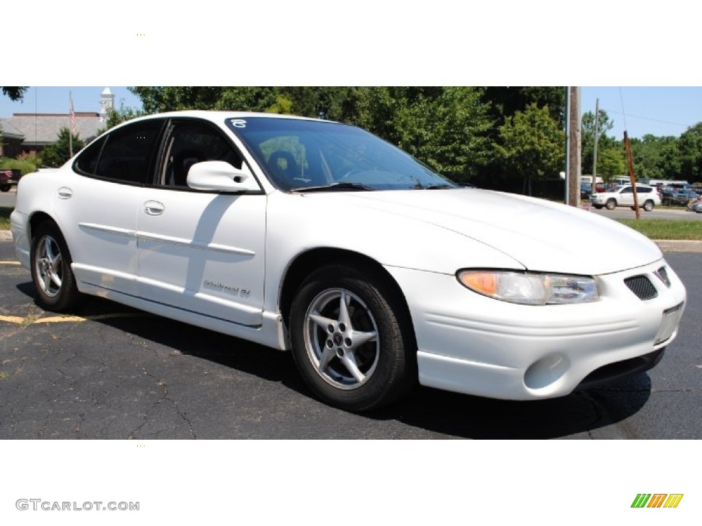 2000 Grand Prix GT Sedan - Arctic White / Graphite photo #6