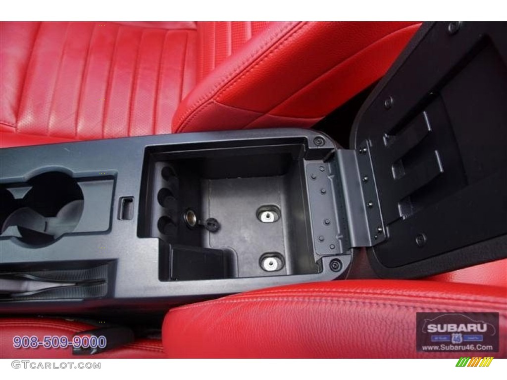 2006 Mustang GT Premium Convertible - Black / Red/Dark Charcoal photo #41