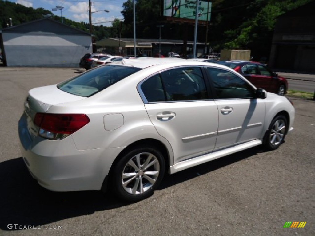 2013 Legacy 3.6R Limited - Satin White Pearl / Ivory photo #3