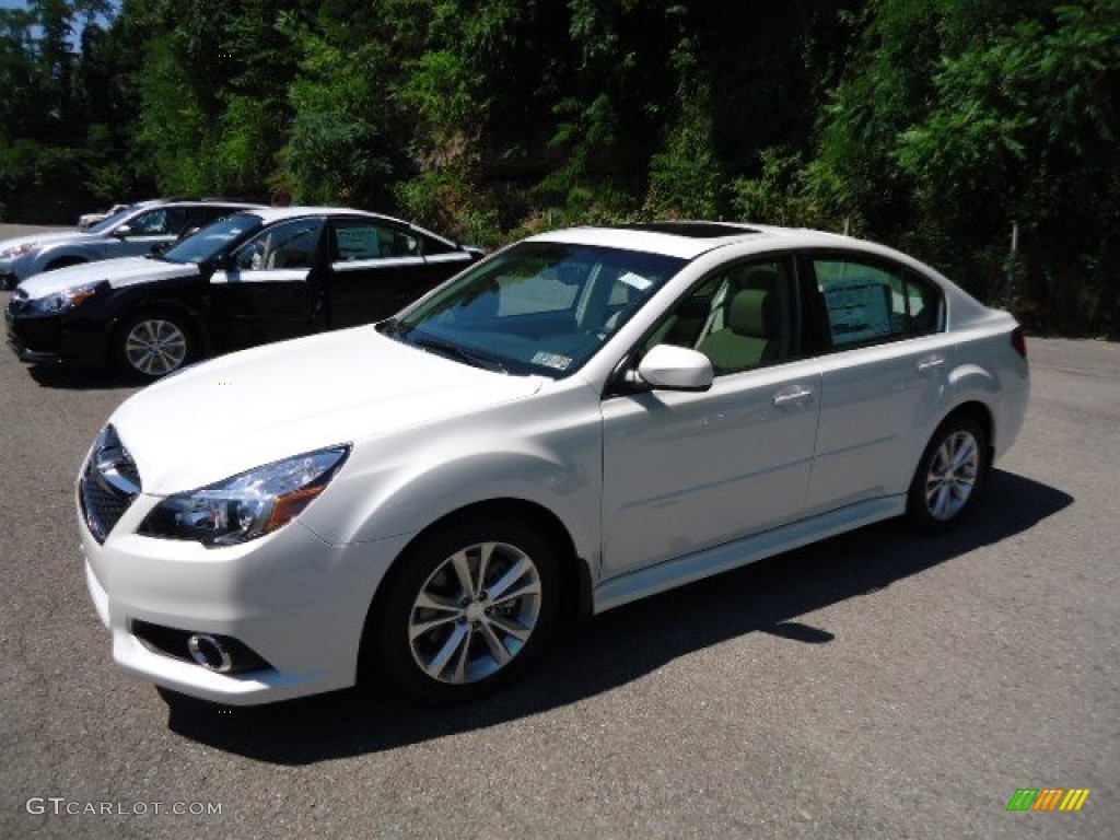 2013 Legacy 3.6R Limited - Satin White Pearl / Ivory photo #6