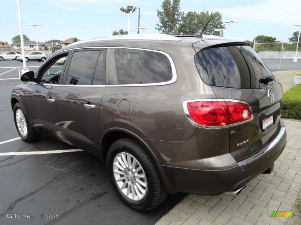 2010 Enclave CXL - Cocoa Metallic / Cashmere/Cocoa photo #6