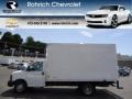 Summit White - Express Cutaway 3500 Commercial Moving Truck Photo No. 1