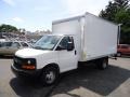 Summit White - Express Cutaway 3500 Commercial Moving Truck Photo No. 6