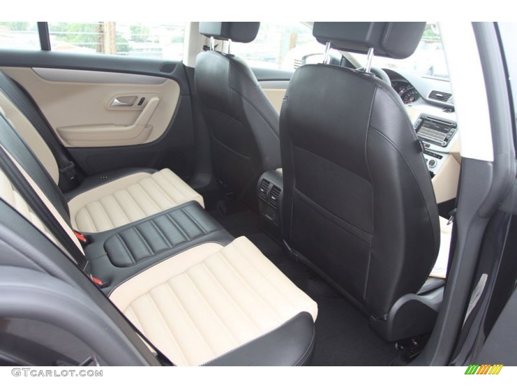 2013 Volkswagen CC Sport Rear Seat Photo #67765409