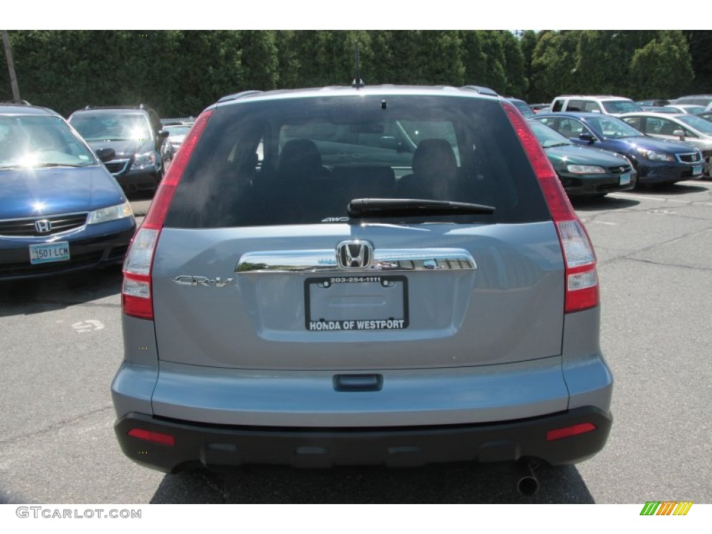 2009 CR-V EX 4WD - Glacier Blue Metallic / Gray photo #11