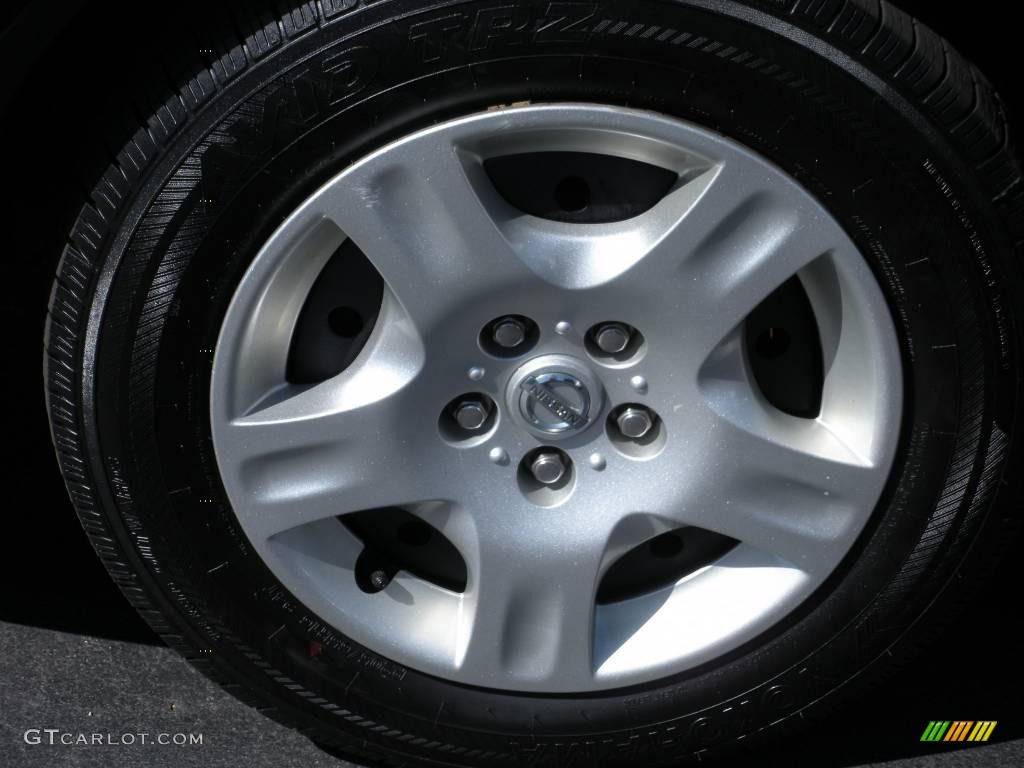 2002 Altima 2.5 S - Super Black / Frost Gray photo #11