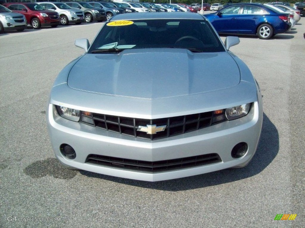 2010 Camaro LS Coupe - Silver Ice Metallic / Black photo #15