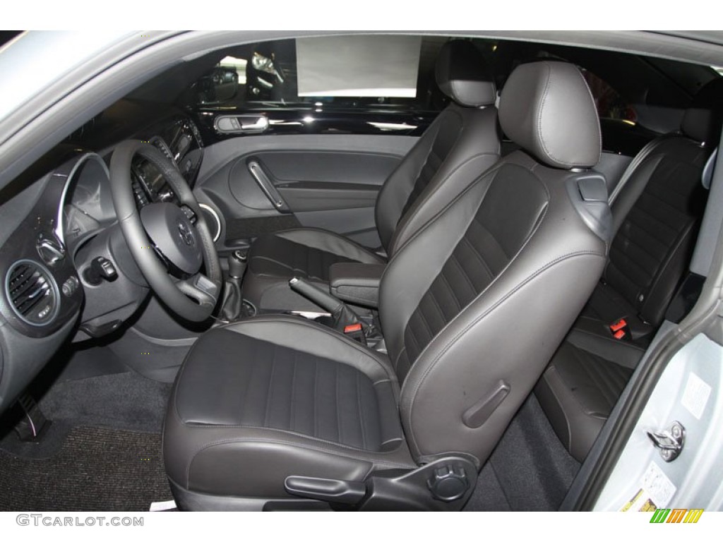 Titan Black Interior 2012 Volkswagen Beetle Turbo Photo #67767129
