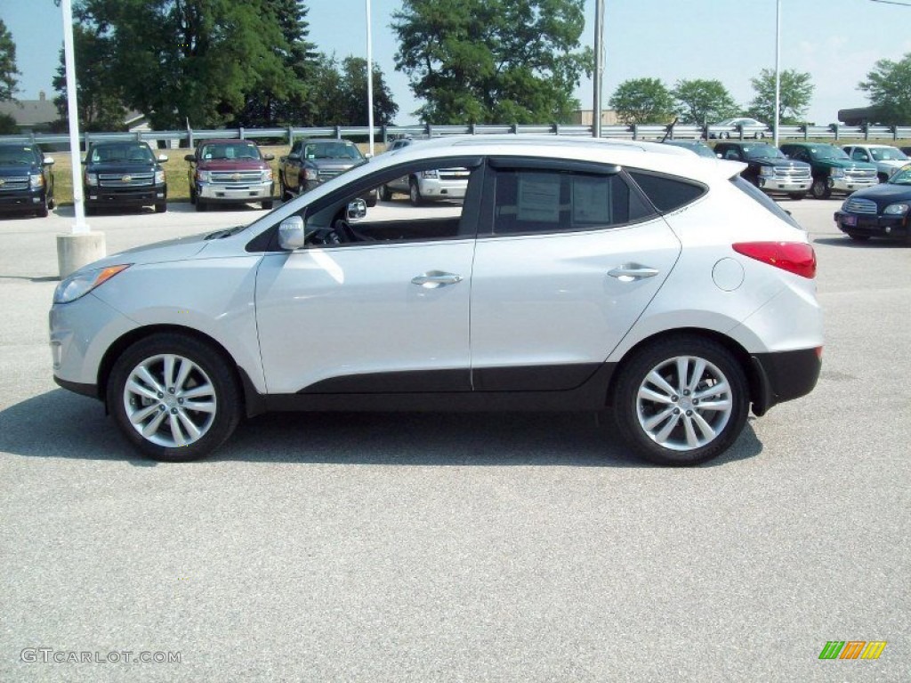 Diamond Silver 2011 Hyundai Tucson Limited AWD Exterior Photo #67768137