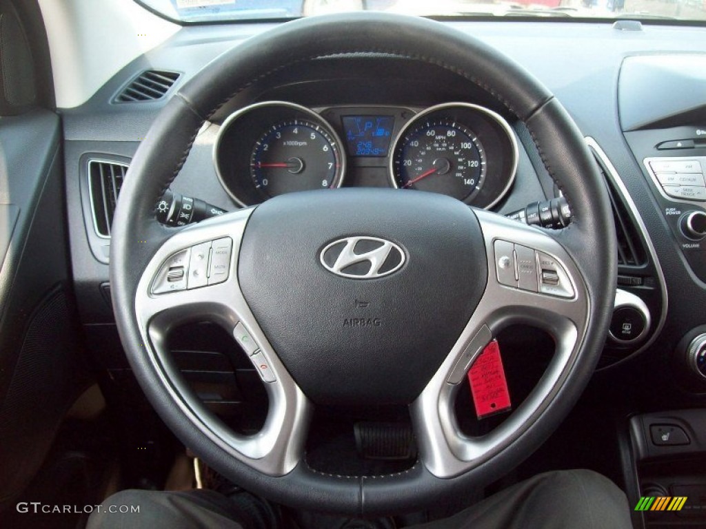 2011 Hyundai Tucson Limited AWD Steering Wheel Photos