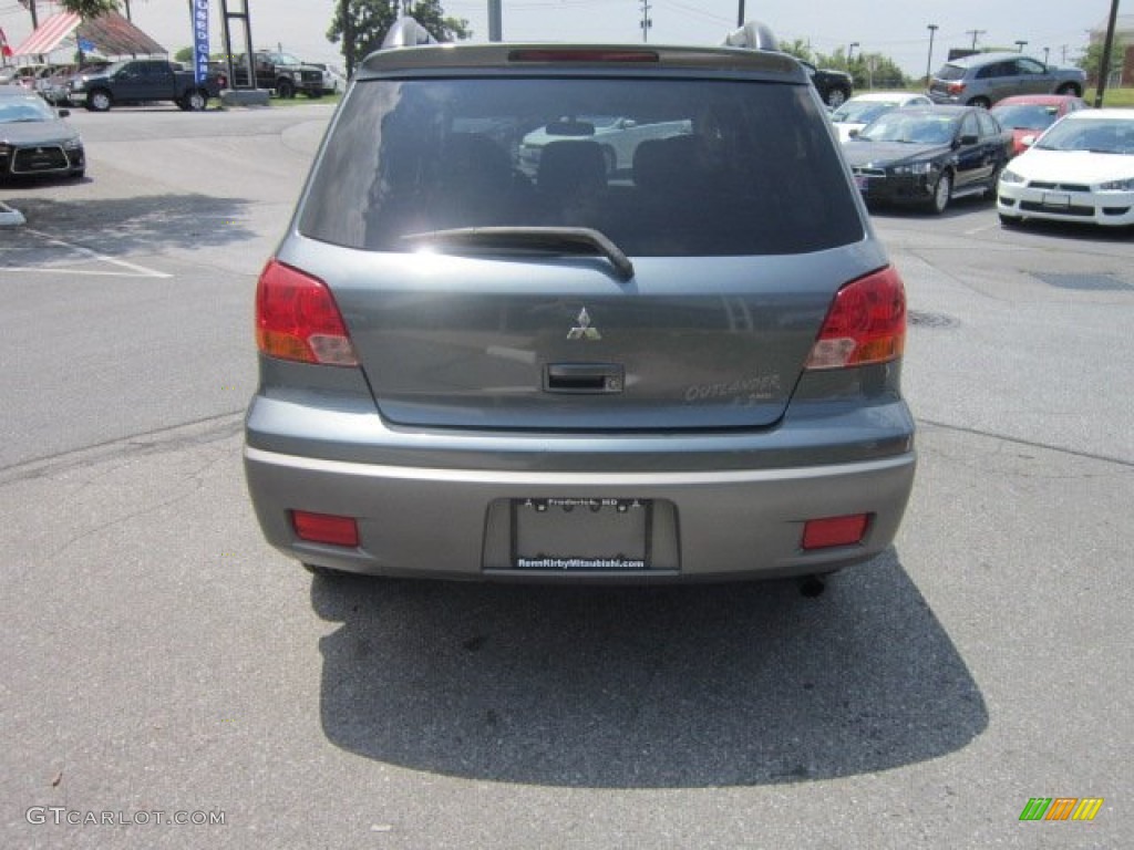 2003 Outlander LS 4WD - Urban Gray Pearl / Charcoal photo #4