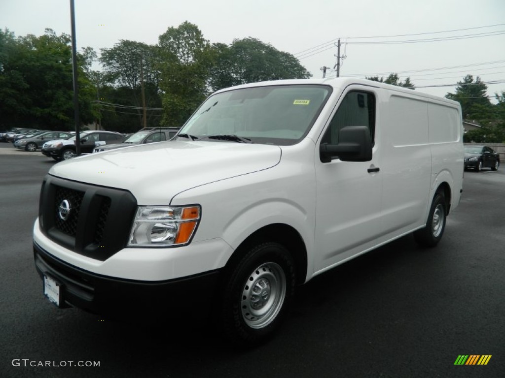 Blizzard White 2012 Nissan NV 1500 S Exterior Photo #67768986