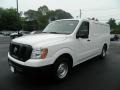 Blizzard White 2012 Nissan NV 1500 S Exterior