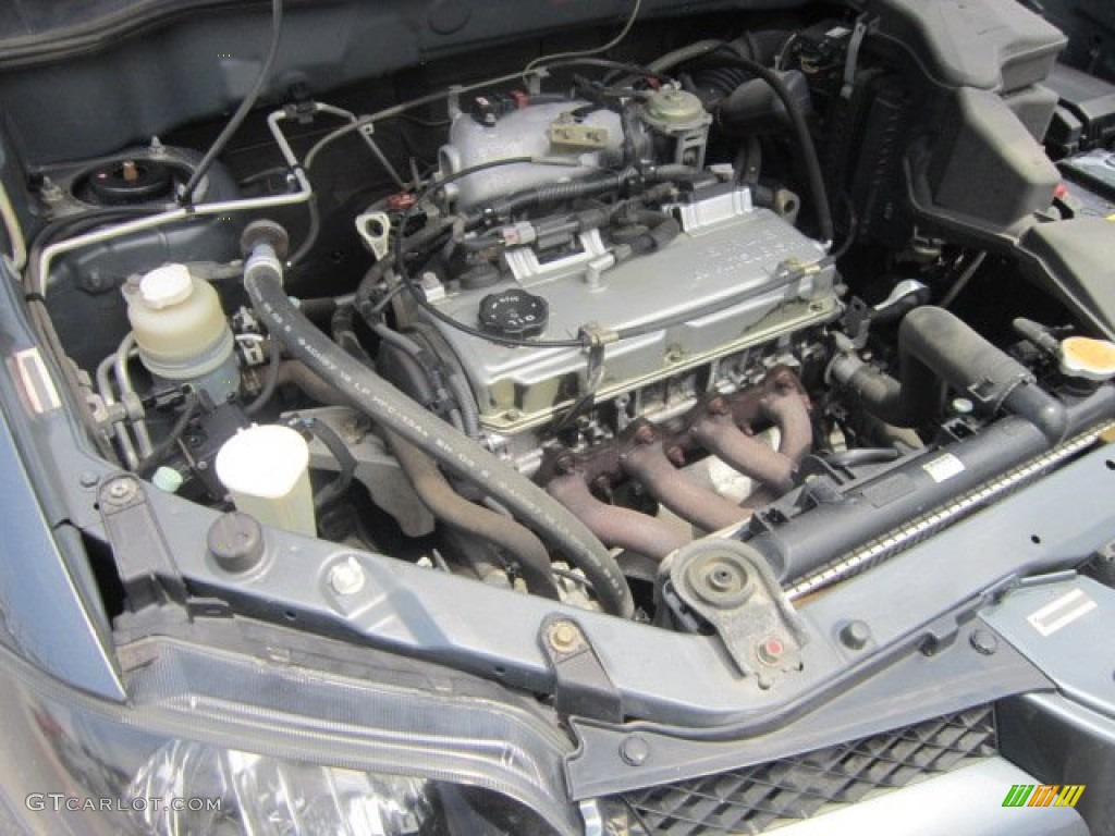 2003 Outlander LS 4WD - Urban Gray Pearl / Charcoal photo #29