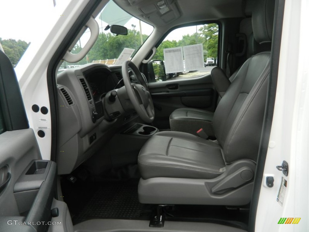 Charcoal Interior 2012 Nissan NV 1500 S Photo #67769106