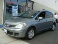 2008 Magnetic Gray Nissan Versa 1.8 S Hatchback  photo #1