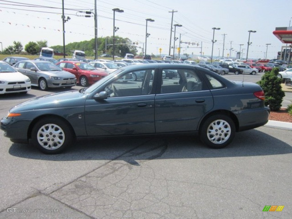 2002 L Series L200 Sedan - Medium Blue / Gray photo #2