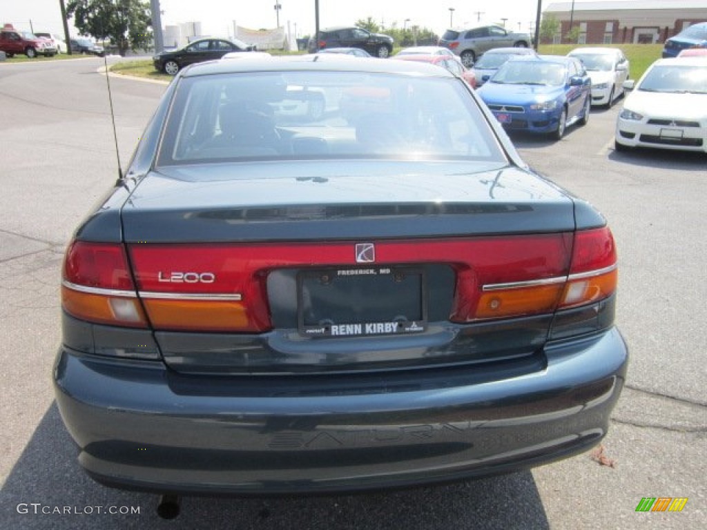 2002 L Series L200 Sedan - Medium Blue / Gray photo #4