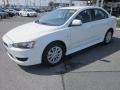 Wicked White 2012 Mitsubishi Lancer ES