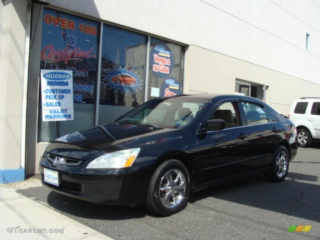 2003 Accord LX V6 Sedan - Nighthawk Black Pearl / Ivory photo #1