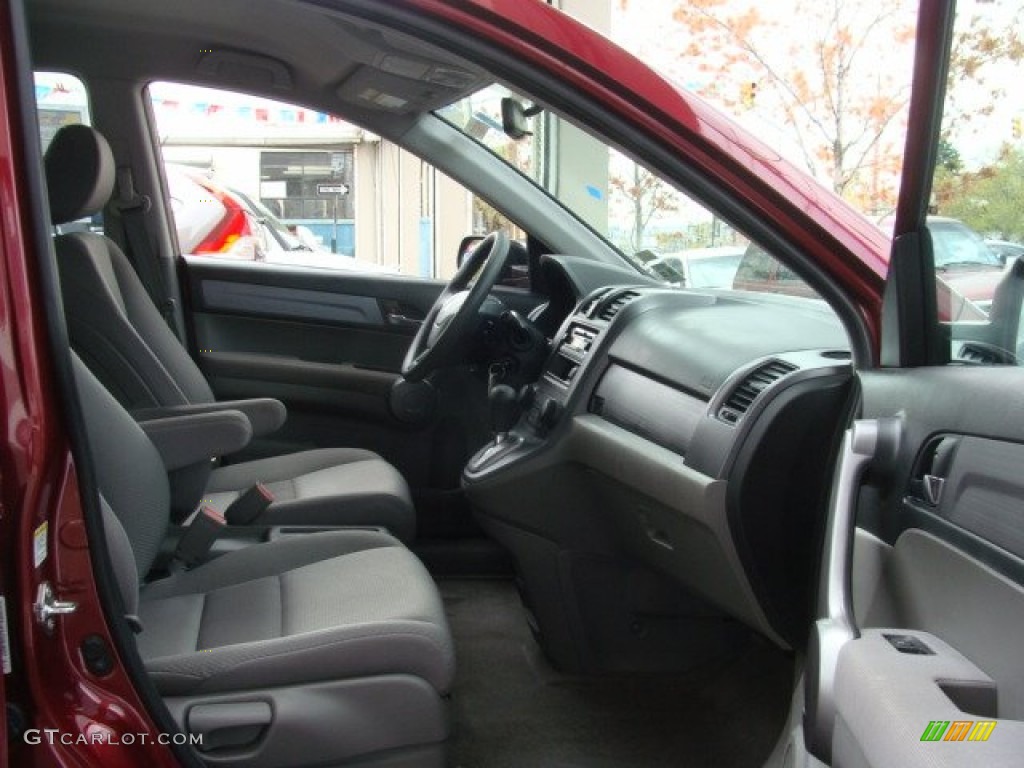 2009 CR-V LX 4WD - Tango Red Pearl / Gray photo #8