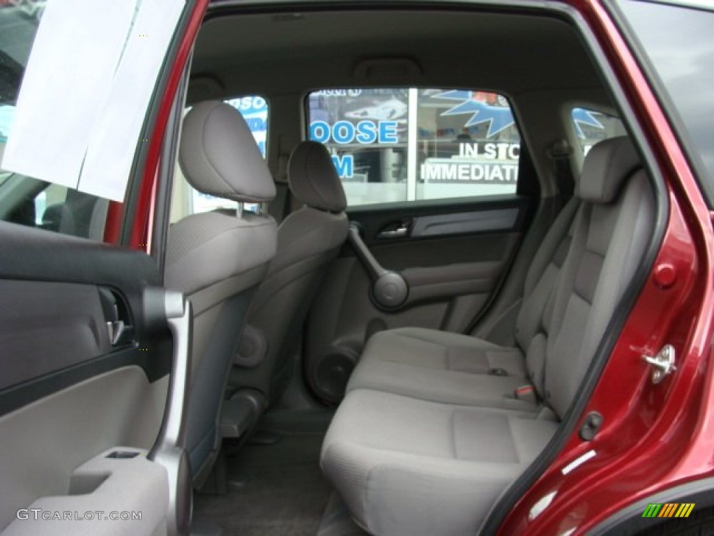 2009 CR-V LX 4WD - Tango Red Pearl / Gray photo #14