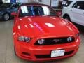 2013 Race Red Ford Mustang GT Premium Convertible  photo #2