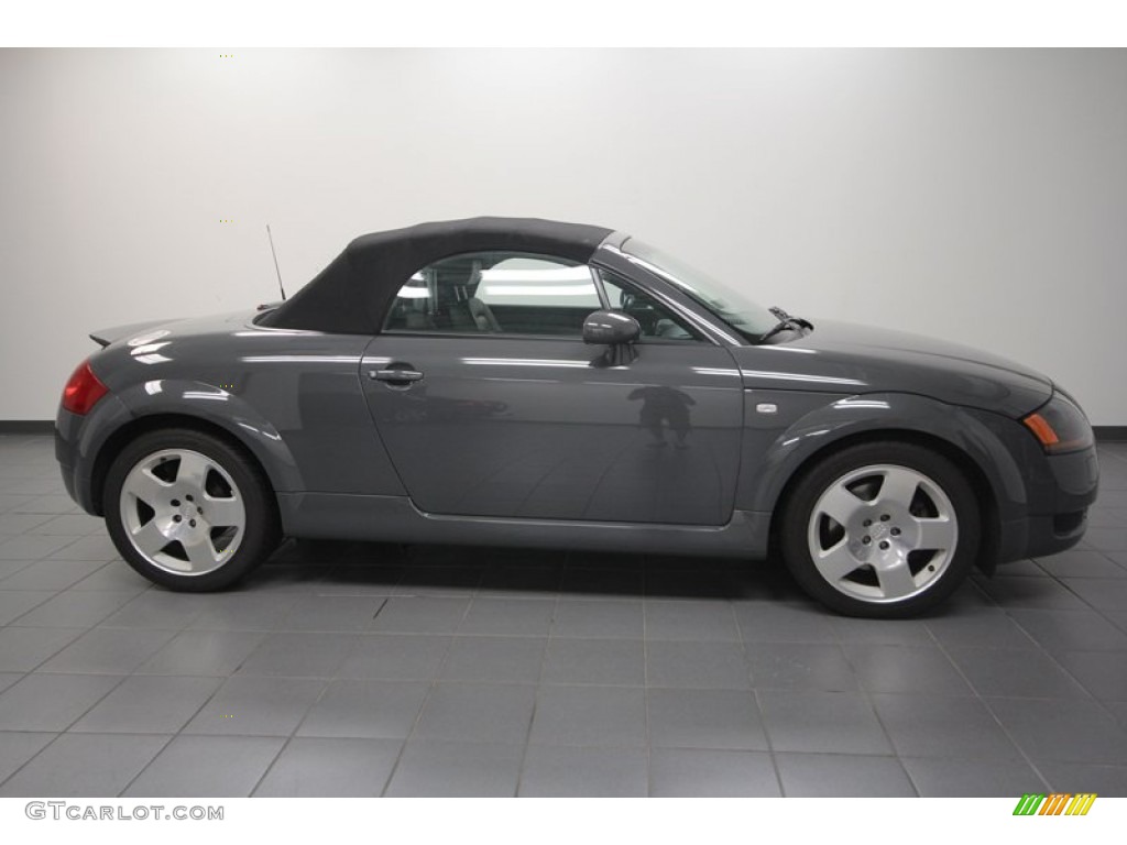 Nimbus Grey Pearl Effect 2002 Audi TT 1.8T quattro Roadster Exterior Photo #67772349