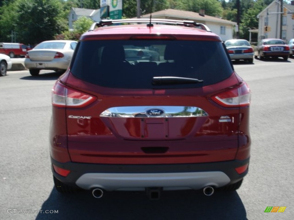 2013 Escape SEL 2.0L EcoBoost 4WD - Ruby Red Metallic / Charcoal Black photo #6