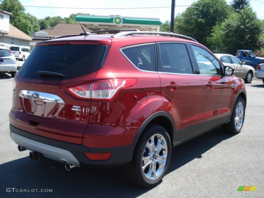 2013 Escape SEL 2.0L EcoBoost 4WD - Ruby Red Metallic / Charcoal Black photo #7