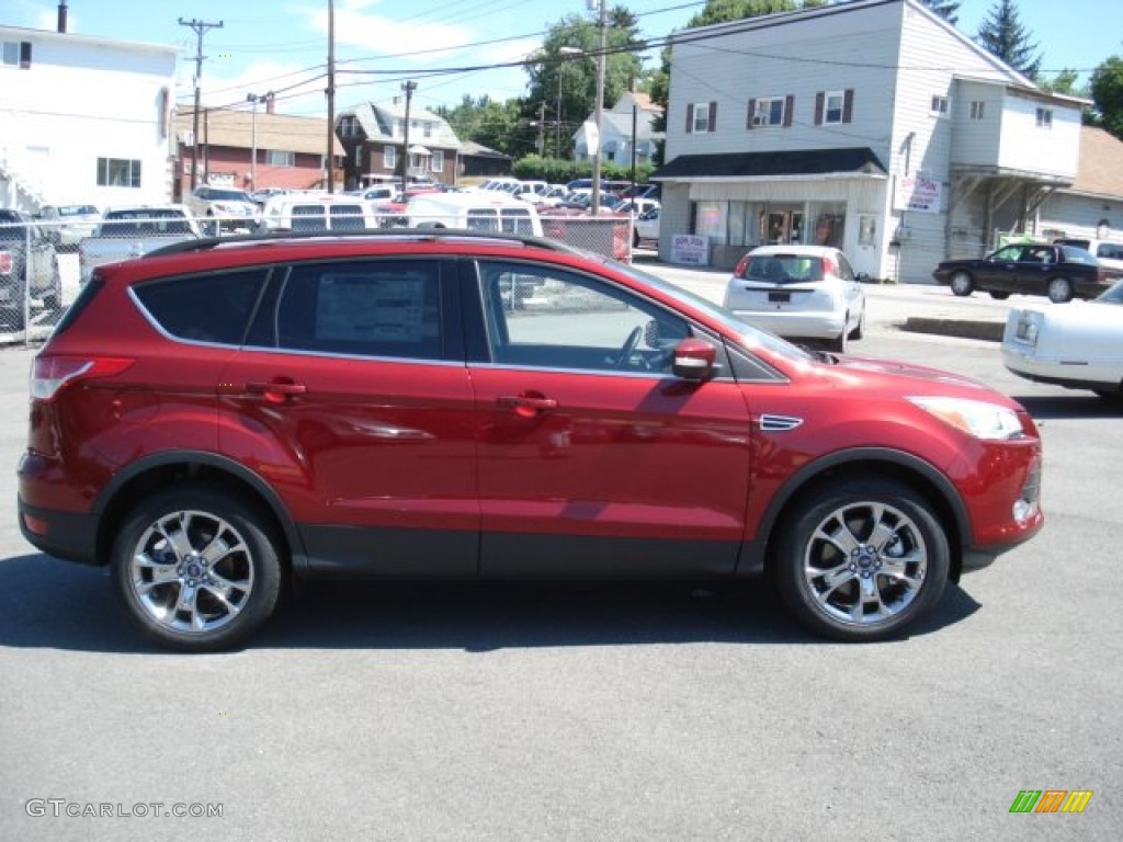 2013 Escape SEL 2.0L EcoBoost 4WD - Ruby Red Metallic / Charcoal Black photo #8
