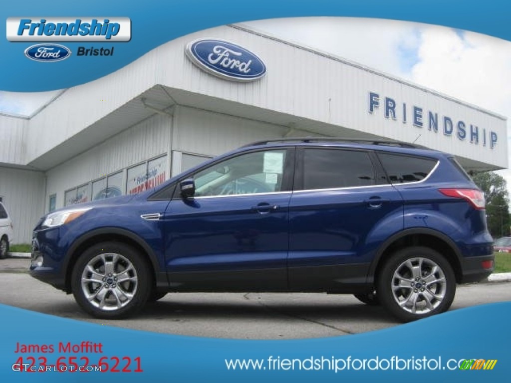 Deep Impact Blue Metallic Ford Escape