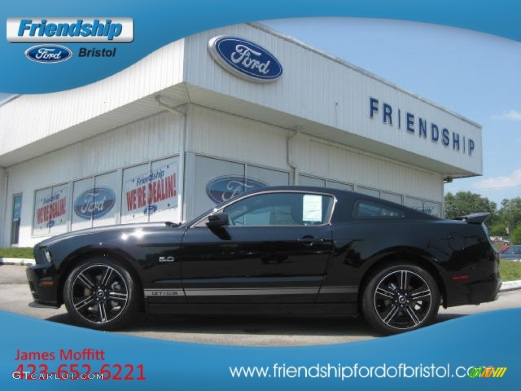 2013 Mustang GT/CS California Special Coupe - Black / California Special Charcoal Black/Miko-suede Inserts photo #1
