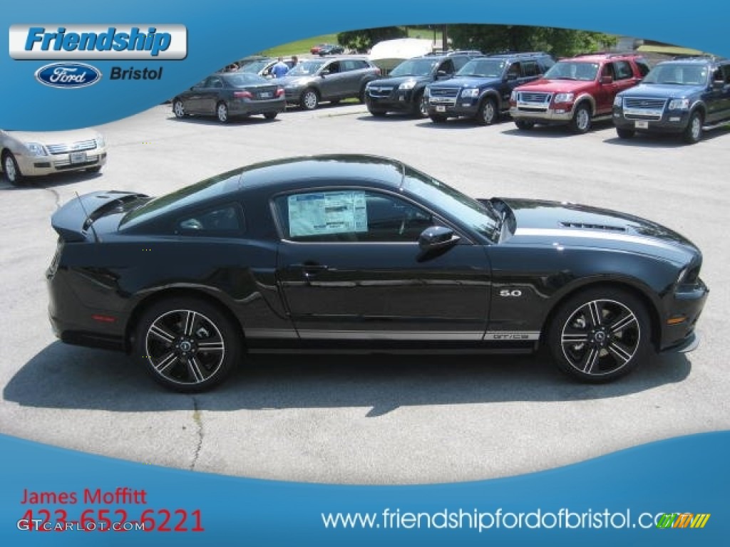 2013 Mustang GT/CS California Special Coupe - Black / California Special Charcoal Black/Miko-suede Inserts photo #5