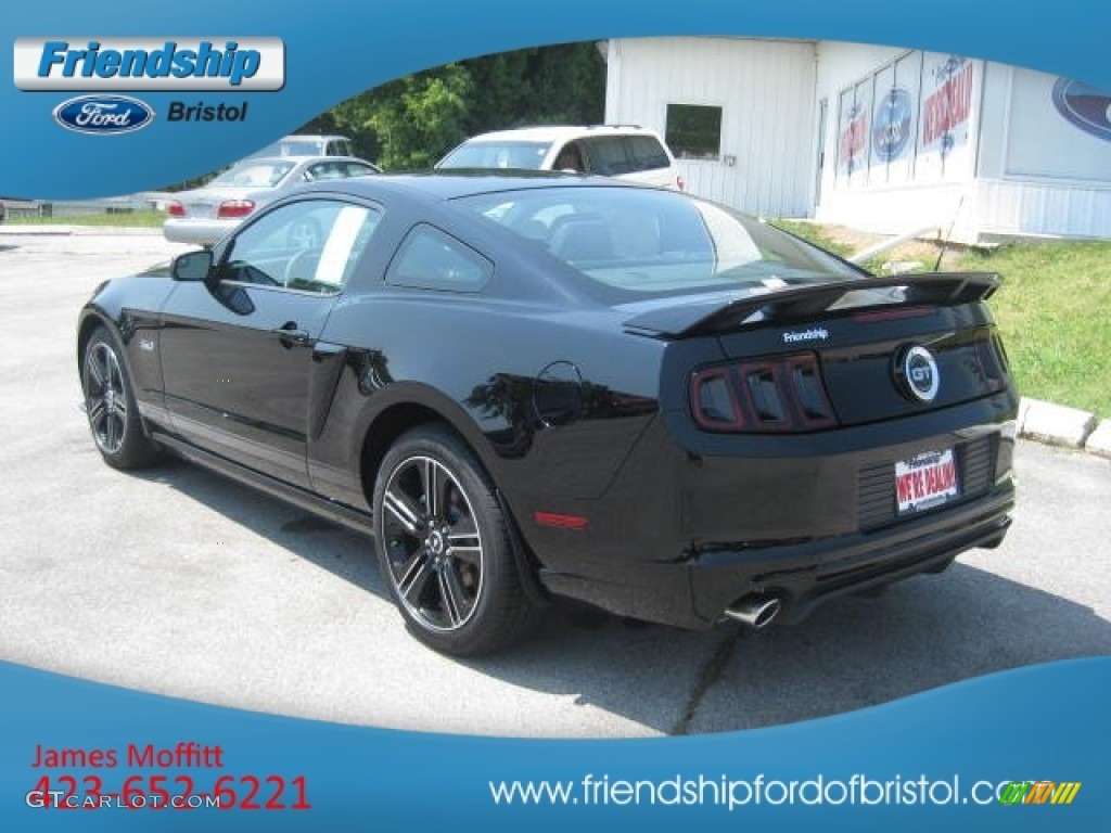 2013 Mustang GT/CS California Special Coupe - Black / California Special Charcoal Black/Miko-suede Inserts photo #8