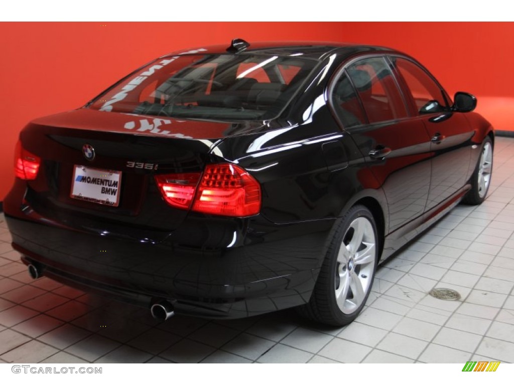 2011 3 Series 335i Sedan - Jet Black / Black photo #3