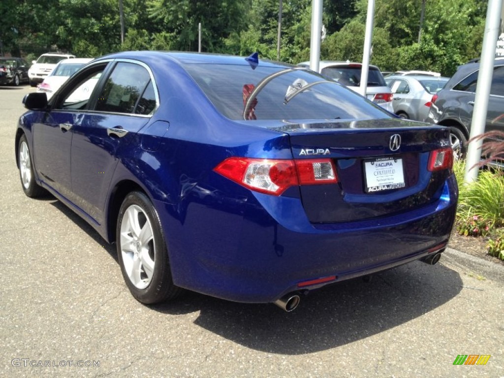 2010 TSX Sedan - Vortex Blue Pearl / Ebony photo #6