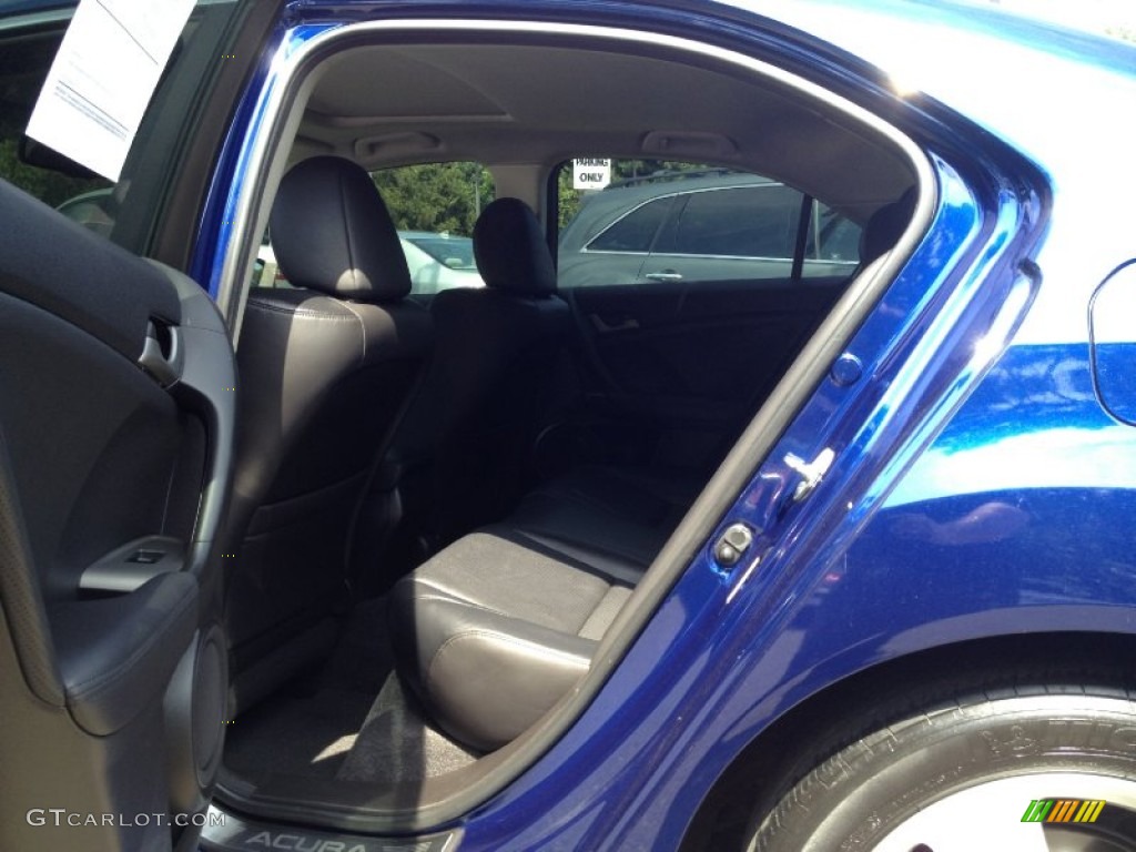 2010 TSX Sedan - Vortex Blue Pearl / Ebony photo #11