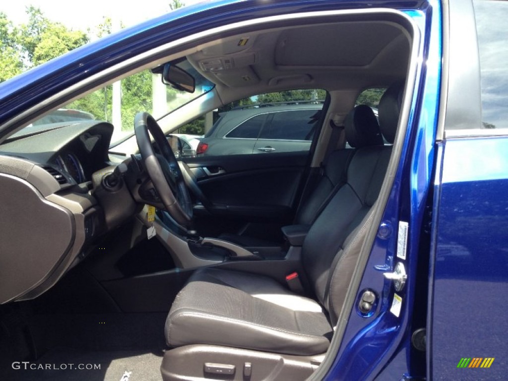 2010 TSX Sedan - Vortex Blue Pearl / Ebony photo #15