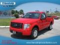 2012 Race Red Ford F150 STX Regular Cab  photo #2