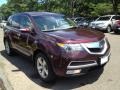 2010 Dark Cherry Pearl Acura MDX   photo #3